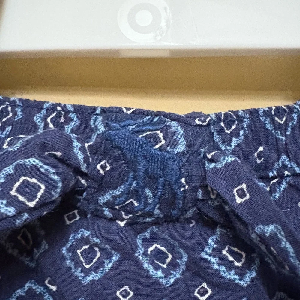 Abercrombie & Fitch Navy Patterned Maxi Dress,size L